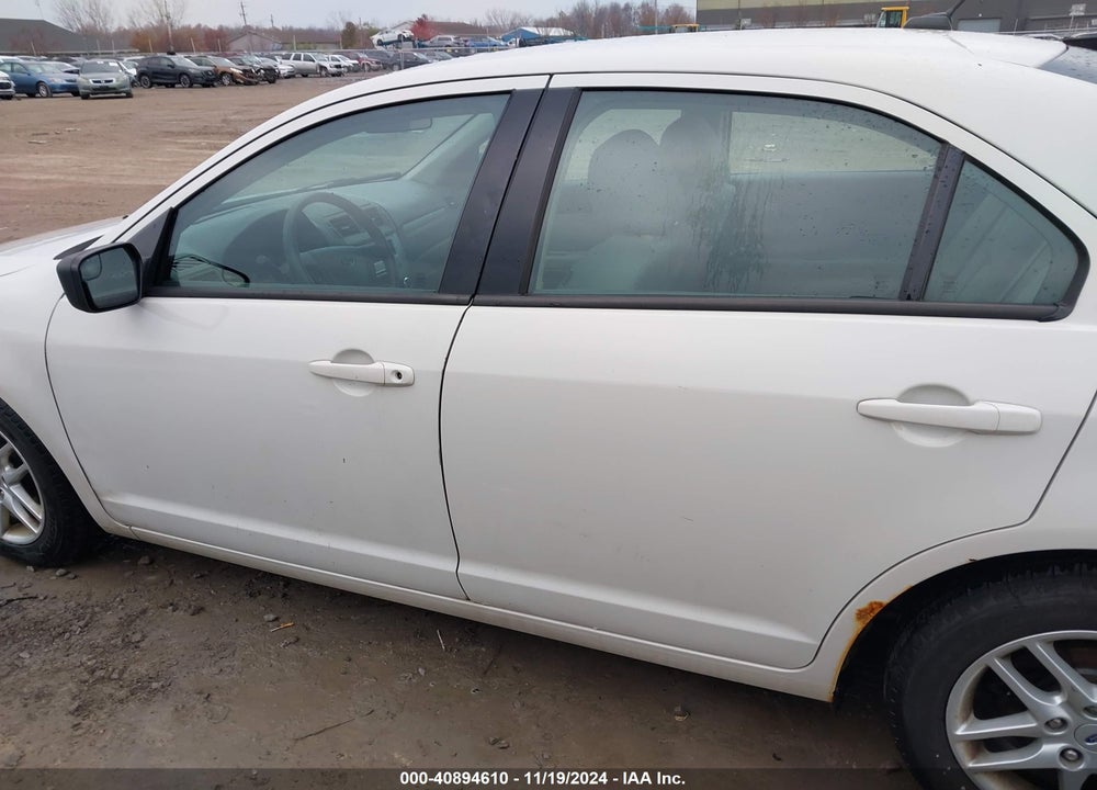2012 FORD FUSION S VIN: 3FAHP0GA3CR104845