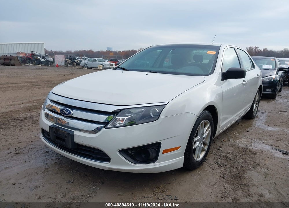 2012 FORD FUSION S VIN: 3FAHP0GA3CR104845