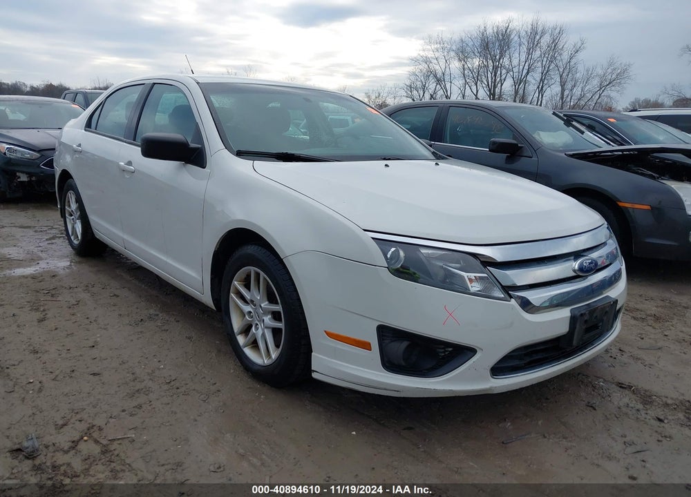 2012 FORD FUSION S VIN: 3FAHP0GA3CR104845