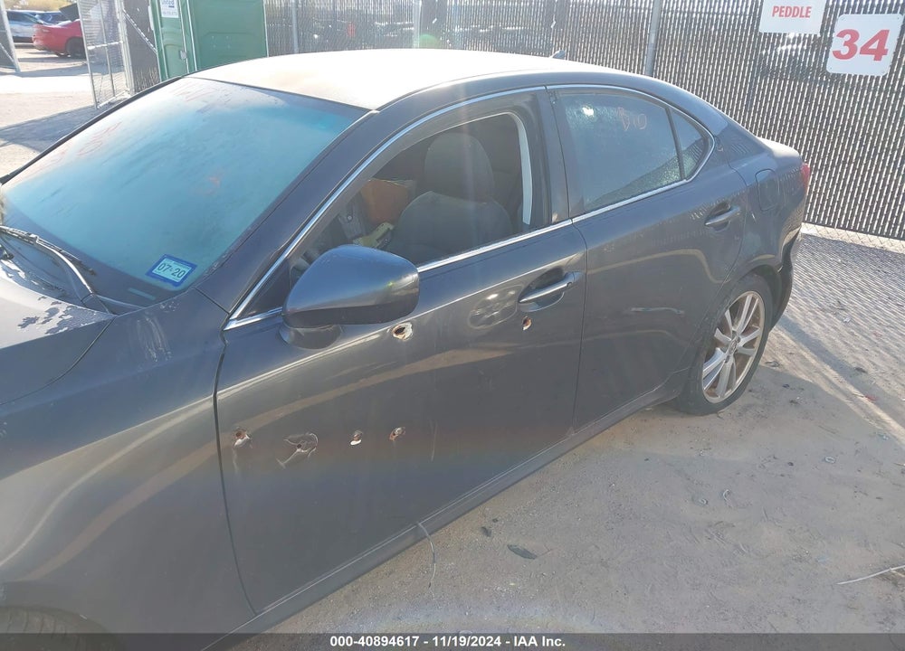 2007 LEXUS IS 250 VIN: JTHBK262X75050553