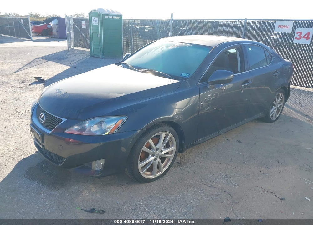 2007 LEXUS IS 250 VIN: JTHBK262X75050553