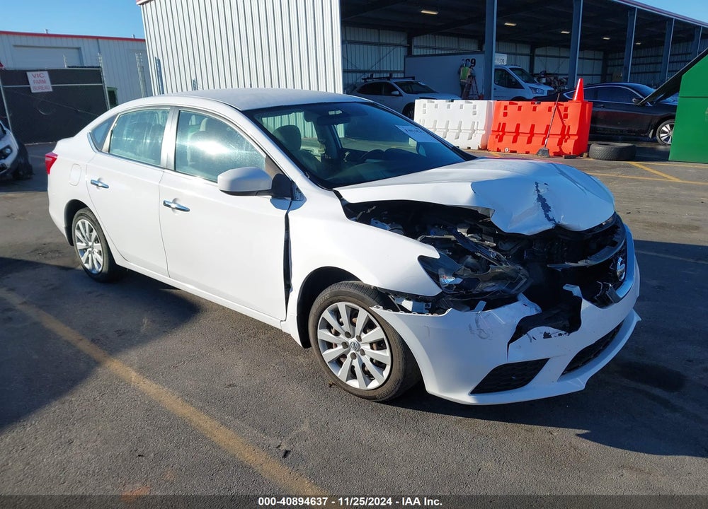 2016 NISSAN SENTRA S VIN: 3N1AB7AP9GY332623