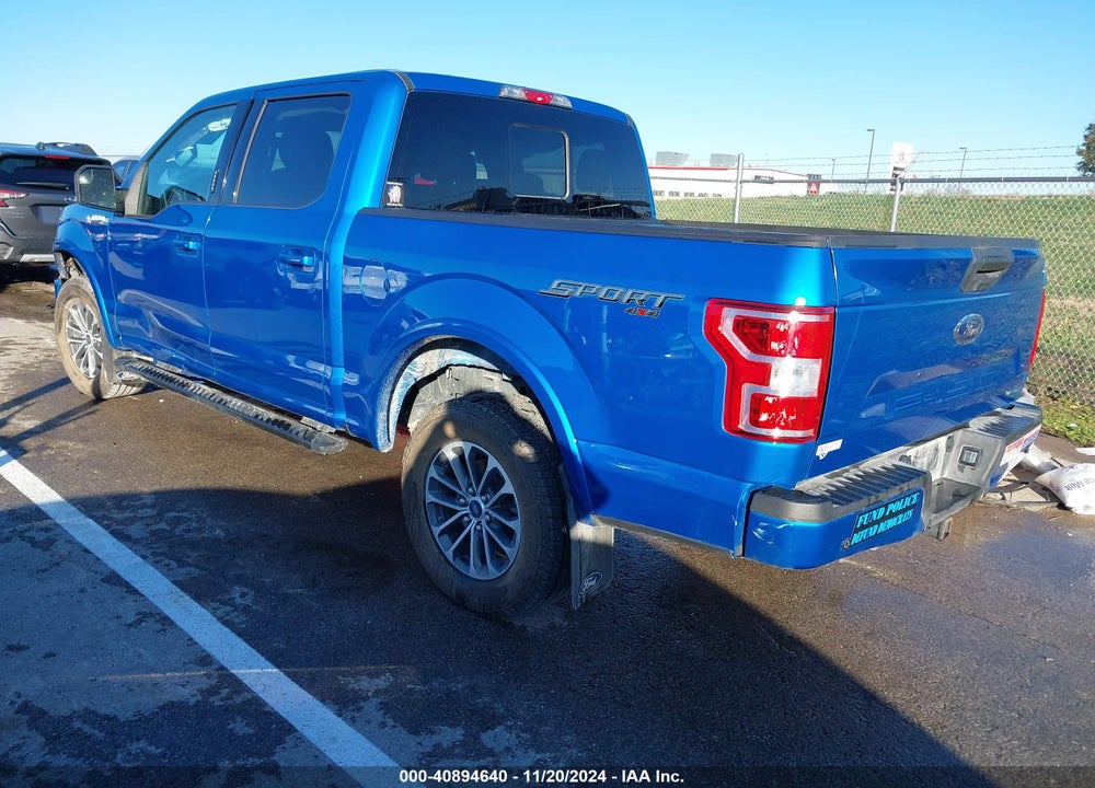 2020 FORD F-150 XLT VIN: 1FTEW1EP5LKE72087