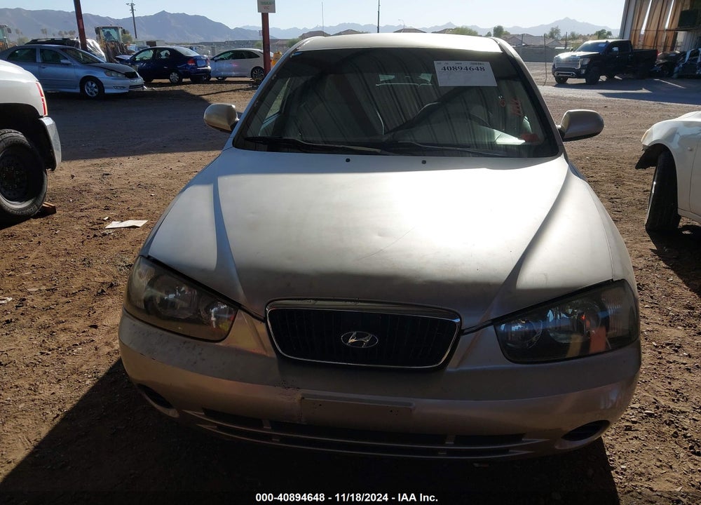 2002 HYUNDAI ELANTRA GLS VIN: KMHDN45D32U437987