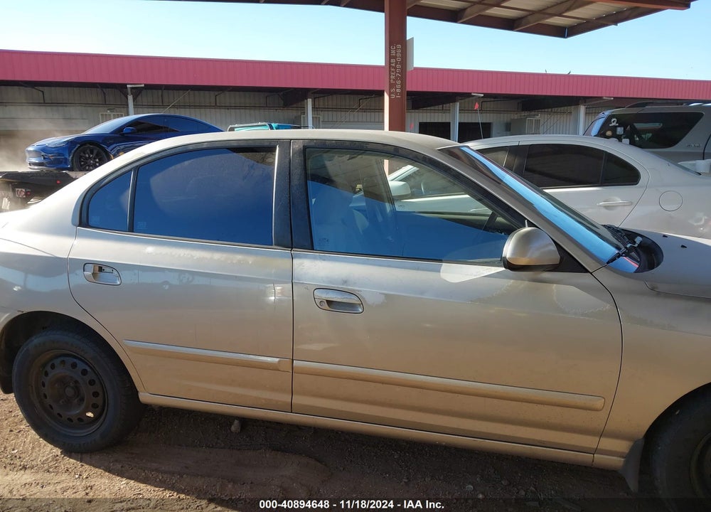 2002 HYUNDAI ELANTRA GLS VIN: KMHDN45D32U437987