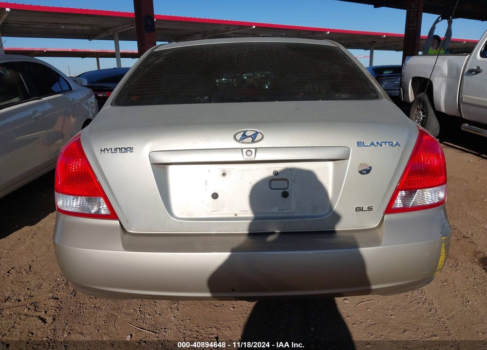 2002 HYUNDAI ELANTRA GLS VIN: KMHDN45D32U437987