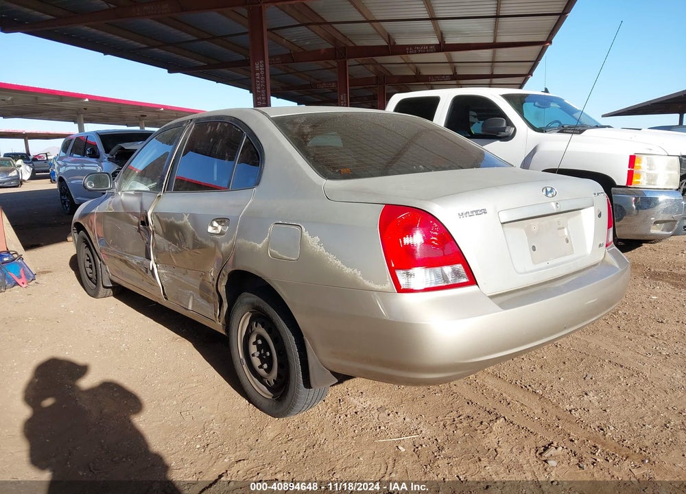 2002 HYUNDAI ELANTRA GLS VIN: KMHDN45D32U437987