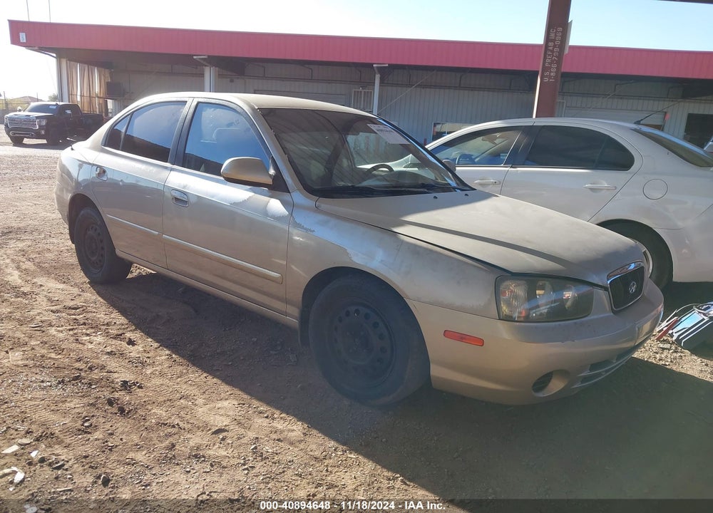 2002 HYUNDAI ELANTRA GLS VIN: KMHDN45D32U437987