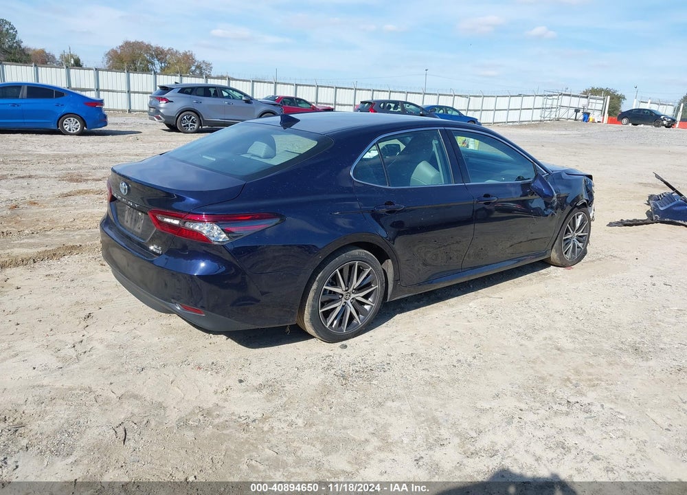 2022 TOYOTA CAMRY VIN: 4T1F31AK7NU584710