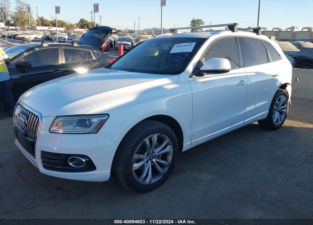 2014 AUDI Q5 2.0T PREMIUM VIN: WA1CFAFPXEA032276