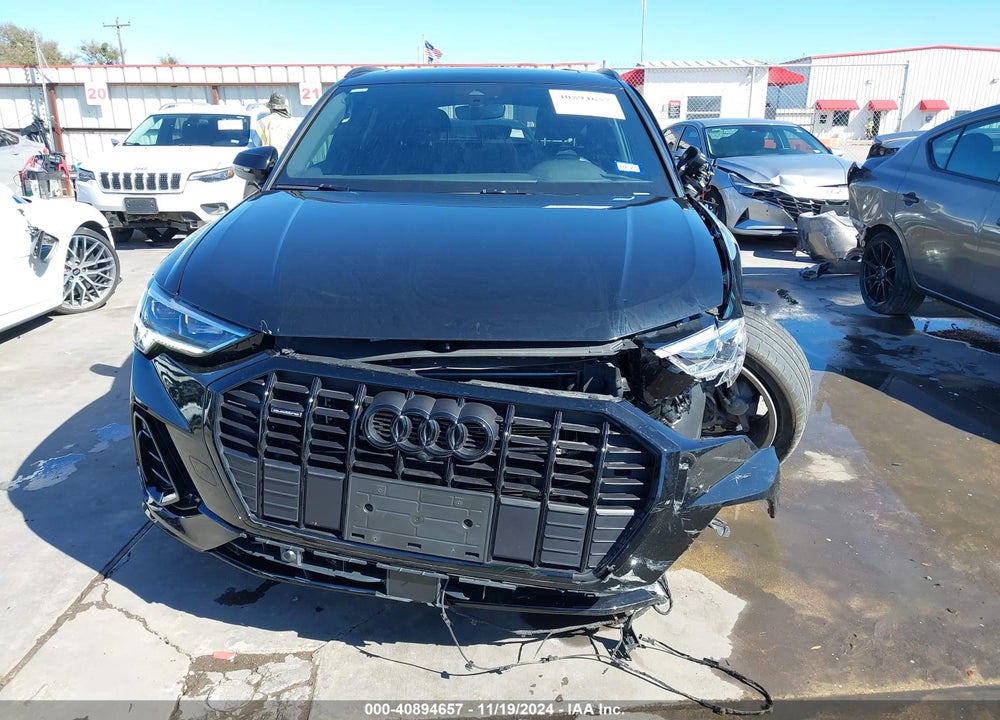 2022 AUDI Q3 PREMIUM PLUS 45 TFSI S LINE QUATTRO TIPTRONIC VIN: WA1EECF38N1015027