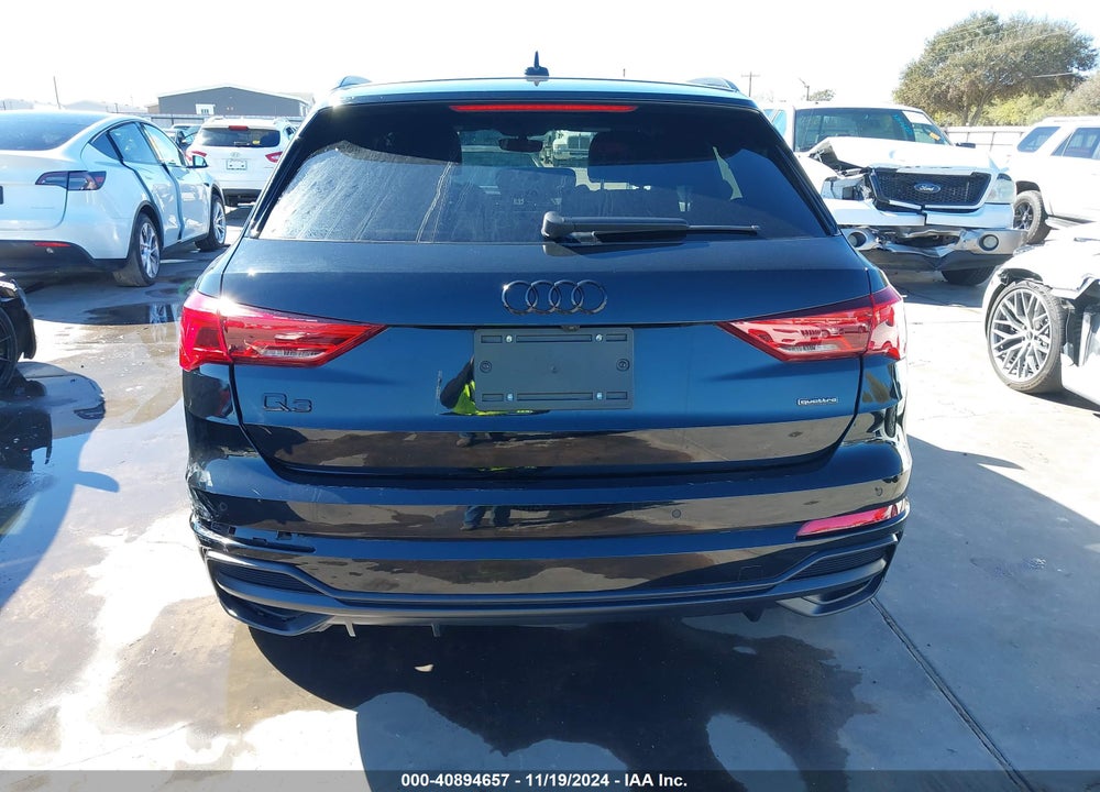 2022 AUDI Q3 PREMIUM PLUS 45 TFSI S LINE QUATTRO TIPTRONIC VIN: WA1EECF38N1015027