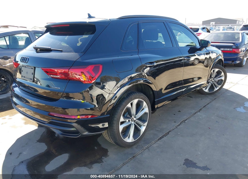 2022 AUDI Q3 PREMIUM PLUS 45 TFSI S LINE QUATTRO TIPTRONIC VIN: WA1EECF38N1015027