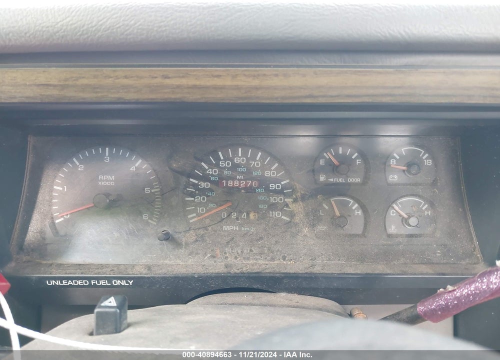 1994 DODGE DAKOTA VIN: 1B7GL23X3RW124042