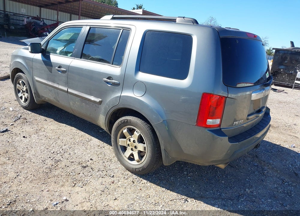 2009 HONDA PILOT TOURING VIN: 5FNYF38929B011019