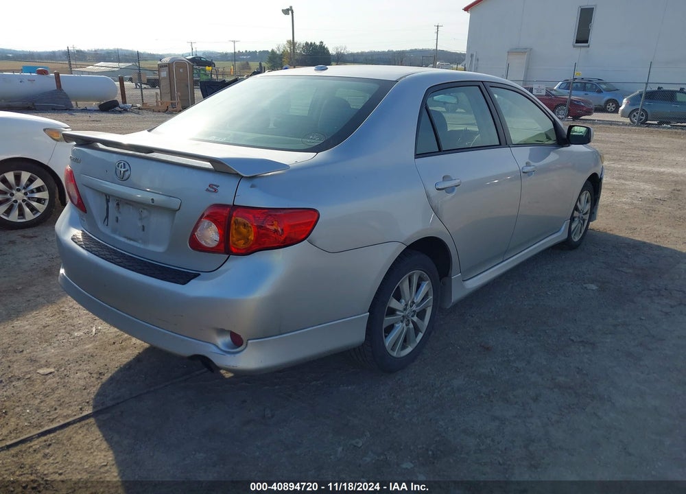 2010 TOYOTA COROLLA S VIN: 2T1BU4EE8AC389535
