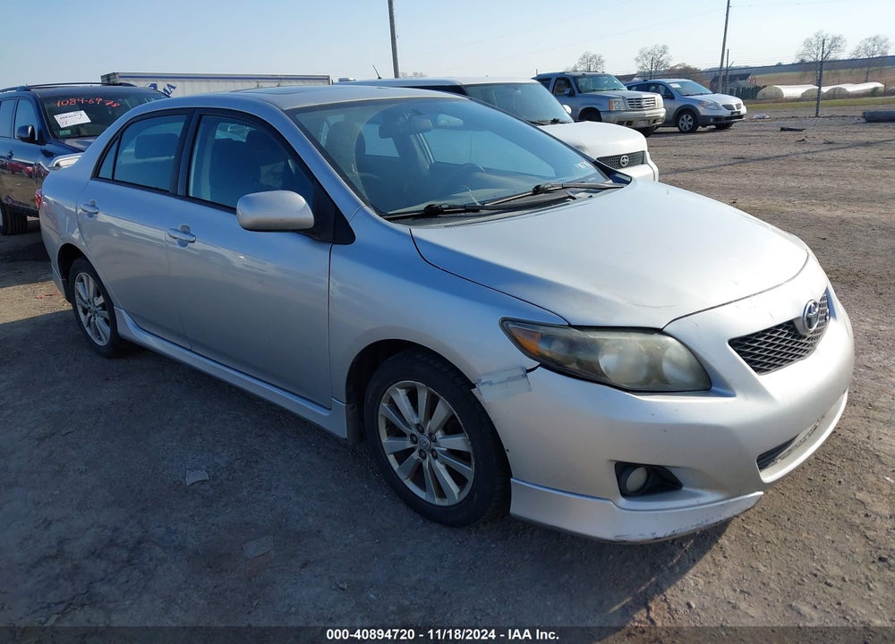2010 TOYOTA COROLLA S VIN: 2T1BU4EE8AC389535