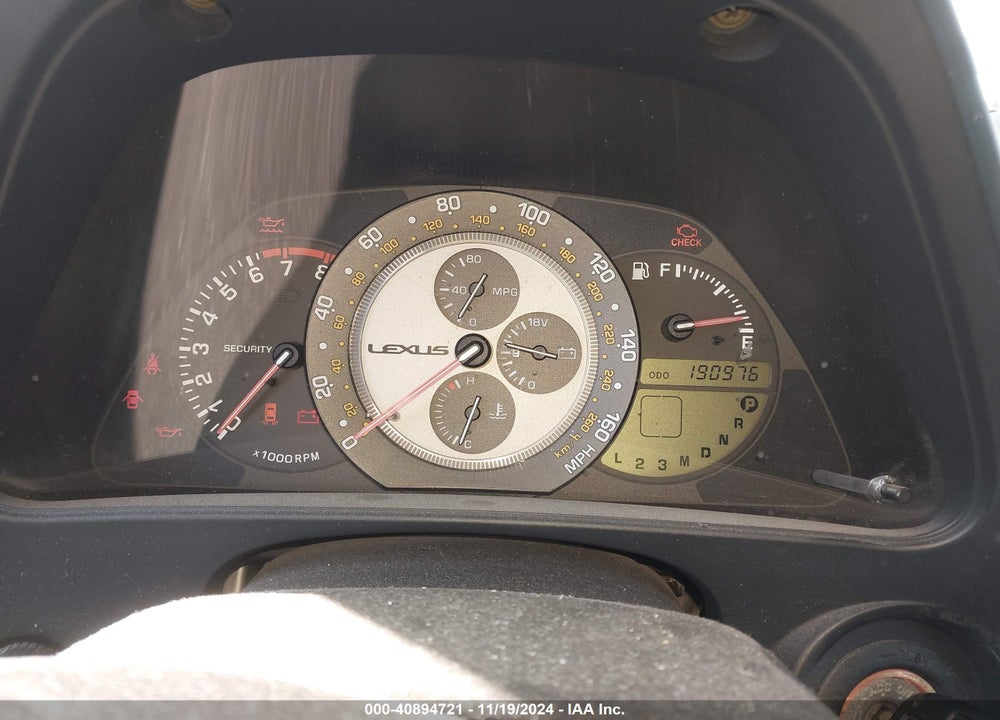 2003 LEXUS IS 300 VIN: JTHBD192230066205