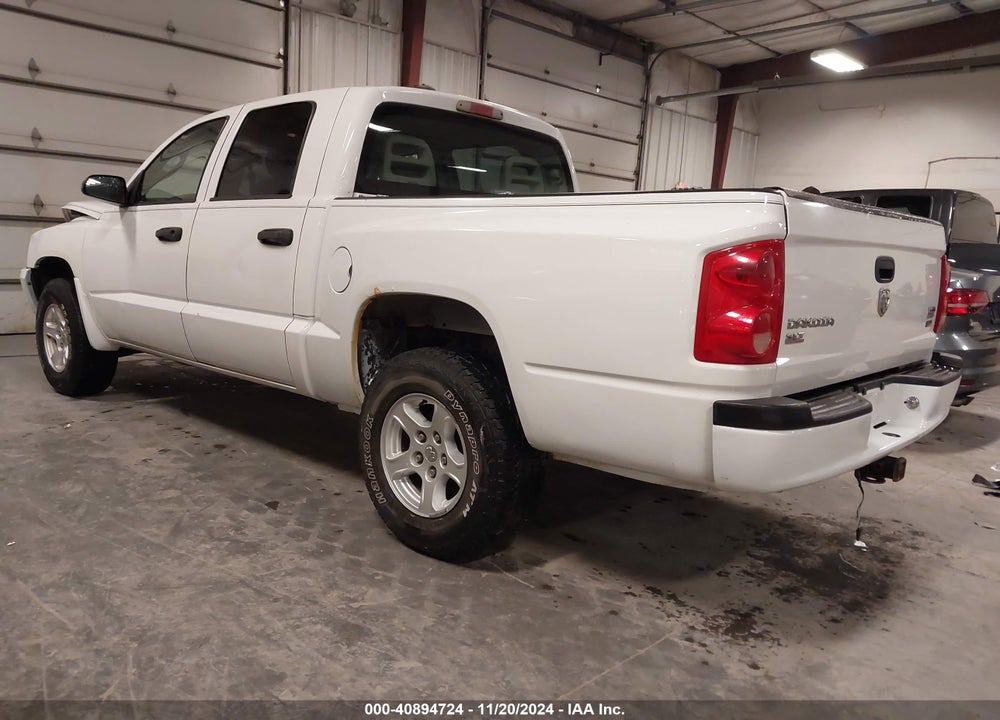 2007 DODGE DAKOTA SLT VIN: 1D7HE48P97S194870