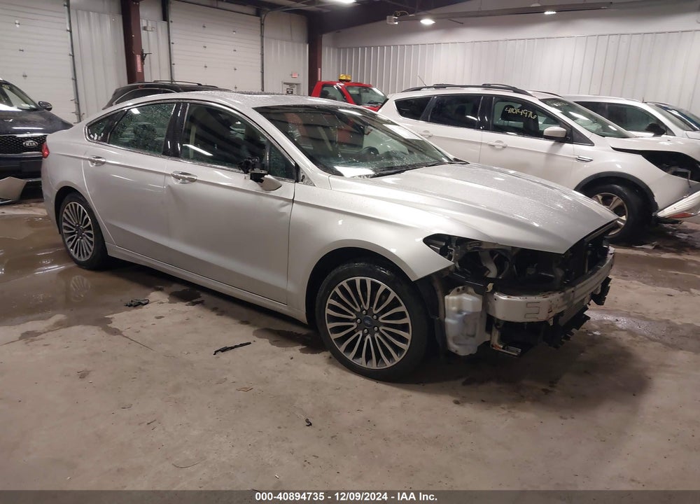 2018 FORD FUSION TITANIUM VIN: 3FA6P0D91JR155551