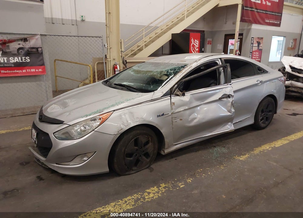 2012 HYUNDAI SONATA HYBRID VIN: KMHEC4A41CA026199