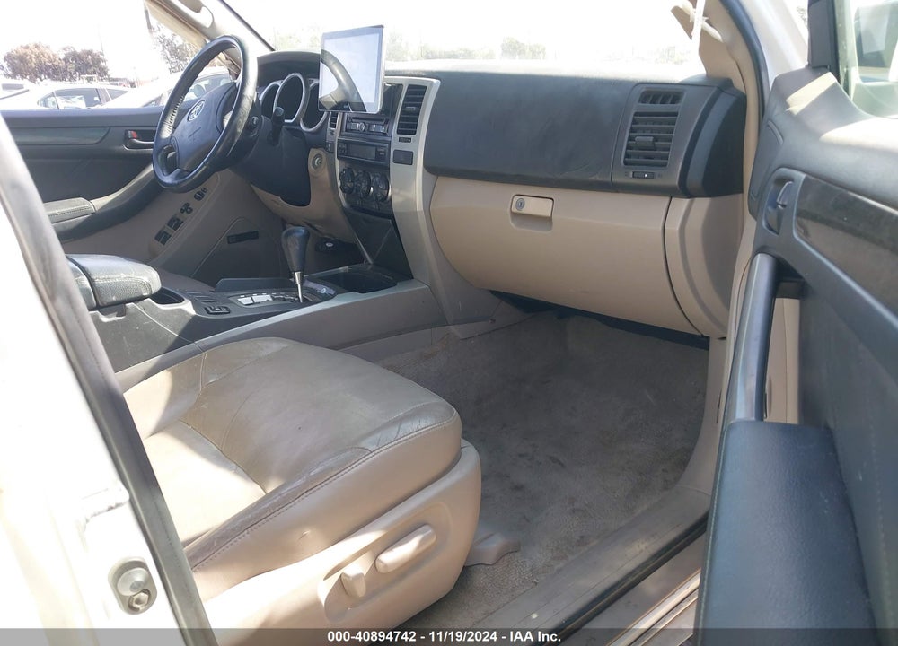 2005 TOYOTA 4RUNNER LIMITED V6 VIN: JTEZU17R650060700