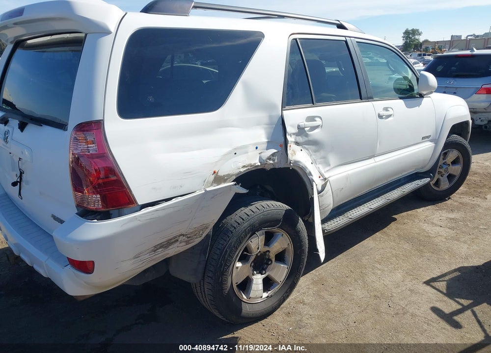 2005 TOYOTA 4RUNNER LIMITED V6 VIN: JTEZU17R650060700