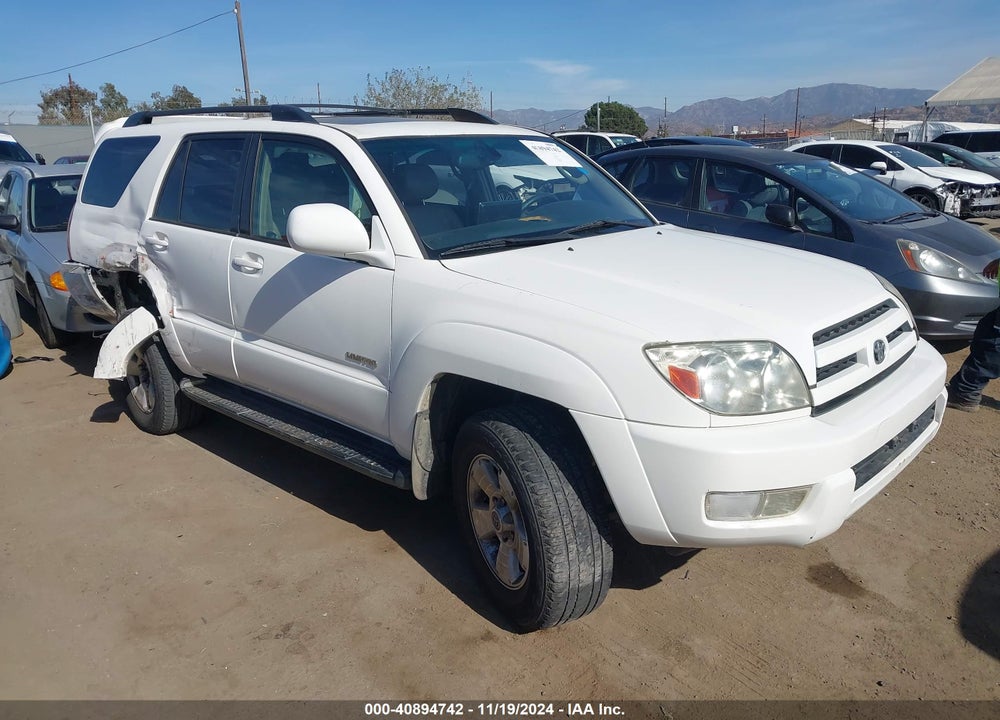 2005 TOYOTA 4RUNNER LIMITED V6 VIN: JTEZU17R650060700