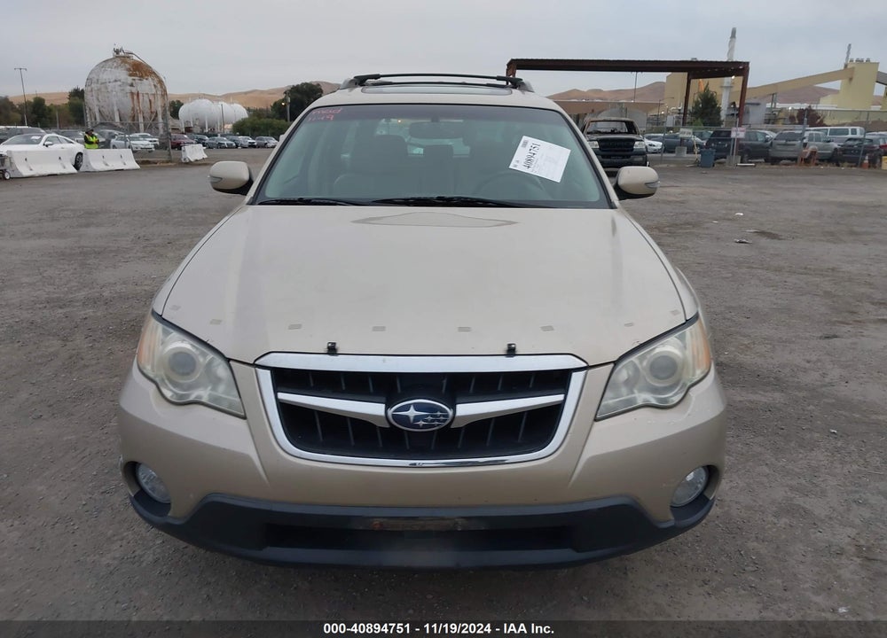 2008 SUBARU OUTBACK 3.0R L.L. BEAN EDITION VIN: 4S4BP86C984336282