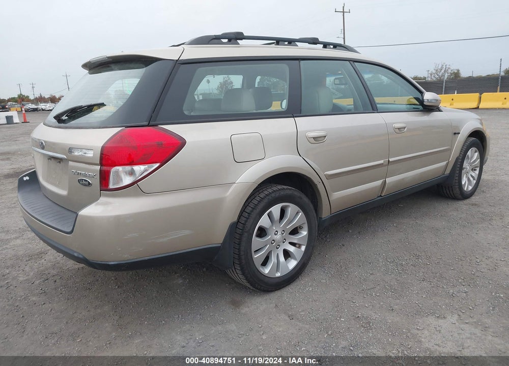 2008 SUBARU OUTBACK 3.0R L.L. BEAN EDITION VIN: 4S4BP86C984336282