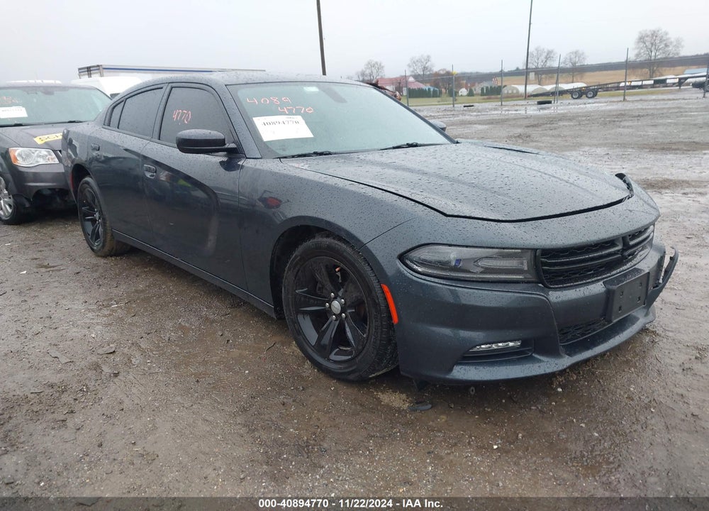 2016 DODGE CHARGER SXT VIN: 2C3CDXHG0GH332431
