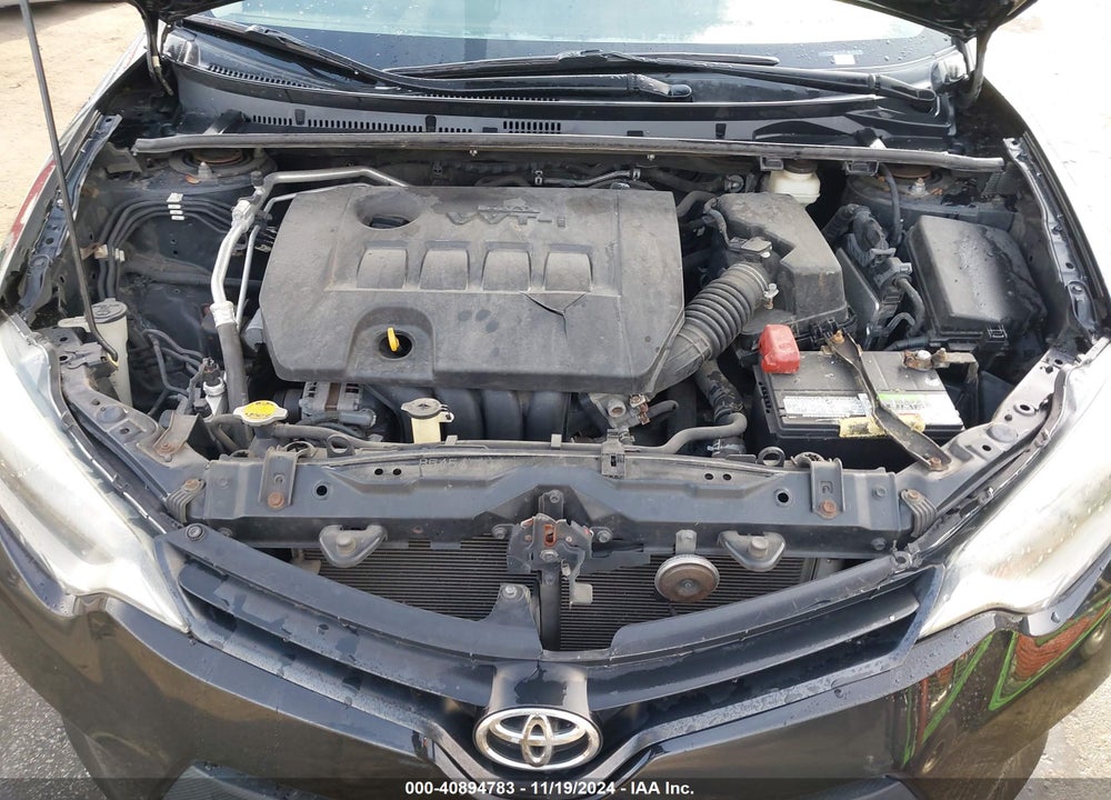 2016 TOYOTA COROLLA LE PLUS VIN: 2T1BURHE9GC504807