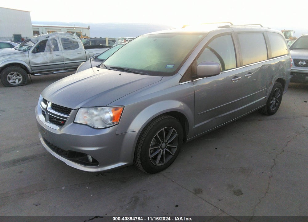 2017 DODGE GRAND CARAVAN SXT VIN: 2C4RDGCG7HR865305