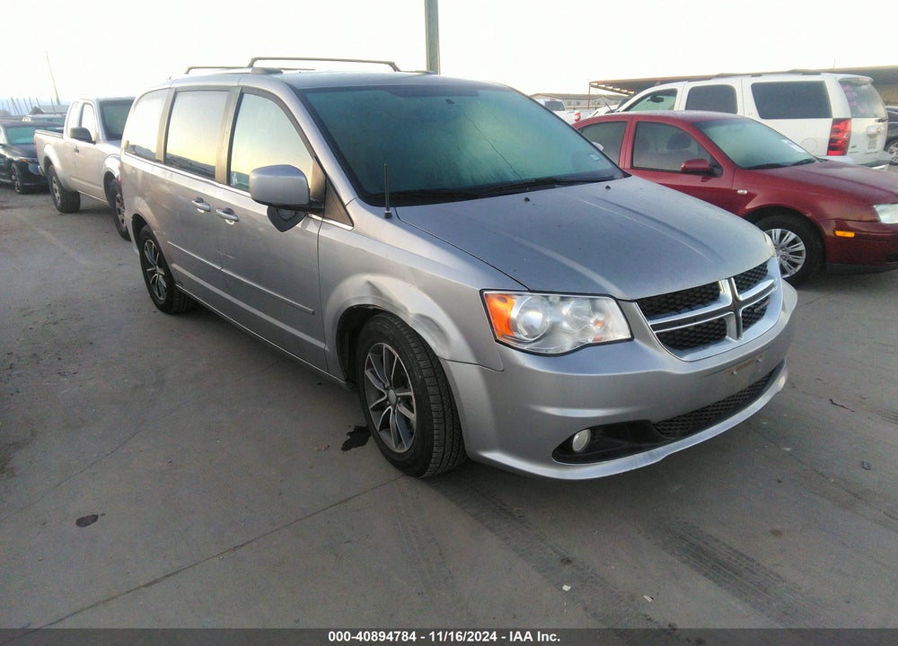 2017 DODGE GRAND CARAVAN SXT VIN: 2C4RDGCG7HR865305