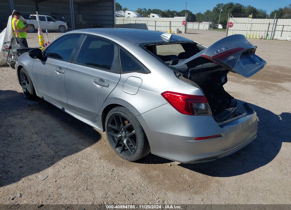2022 HONDA CIVIC SPORT VIN: 2HGFE2F50NH557926