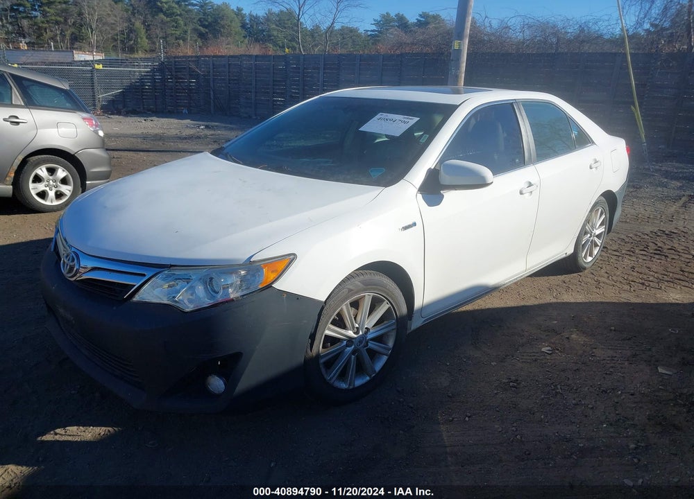 2012 TOYOTA CAMRY HYBRID XLE VIN: 4T1BD1FK3CU001731