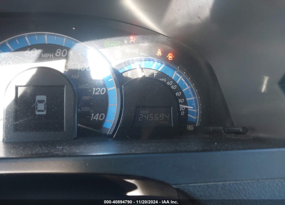 2012 TOYOTA CAMRY HYBRID XLE VIN: 4T1BD1FK3CU001731