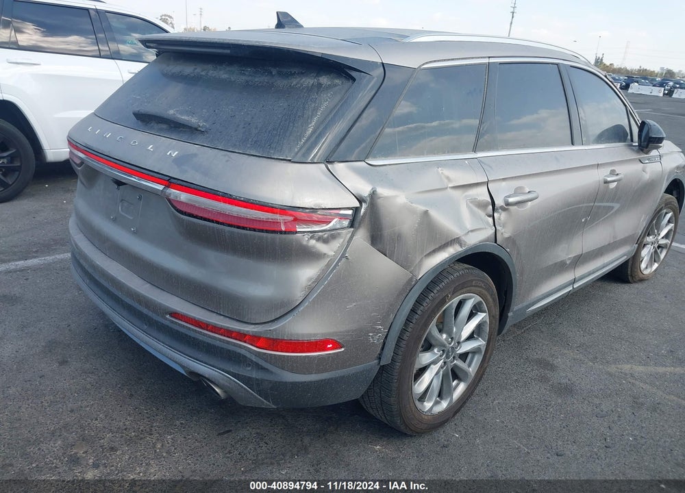 2020 LINCOLN CORSAIR STANDARD VIN: 5LMCJ1C90LUL18779