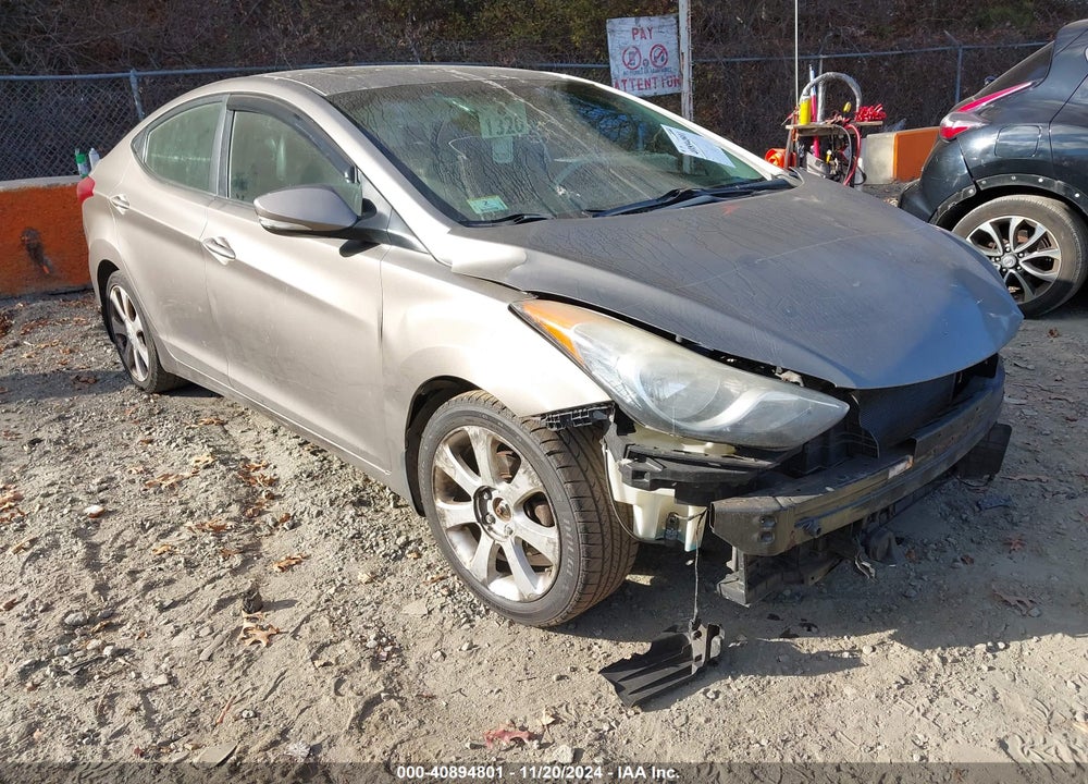 2013 HYUNDAI ELANTRA LIMITED VIN: 5NPDH4AE8DH272879