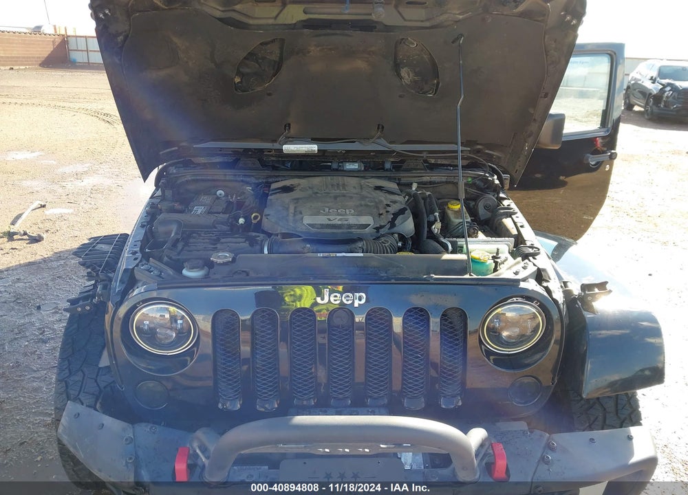 2016 JEEP WRANGLER UNLIMITED RUBICON HARD ROCK VIN: 1C4HJWFG3GL231037