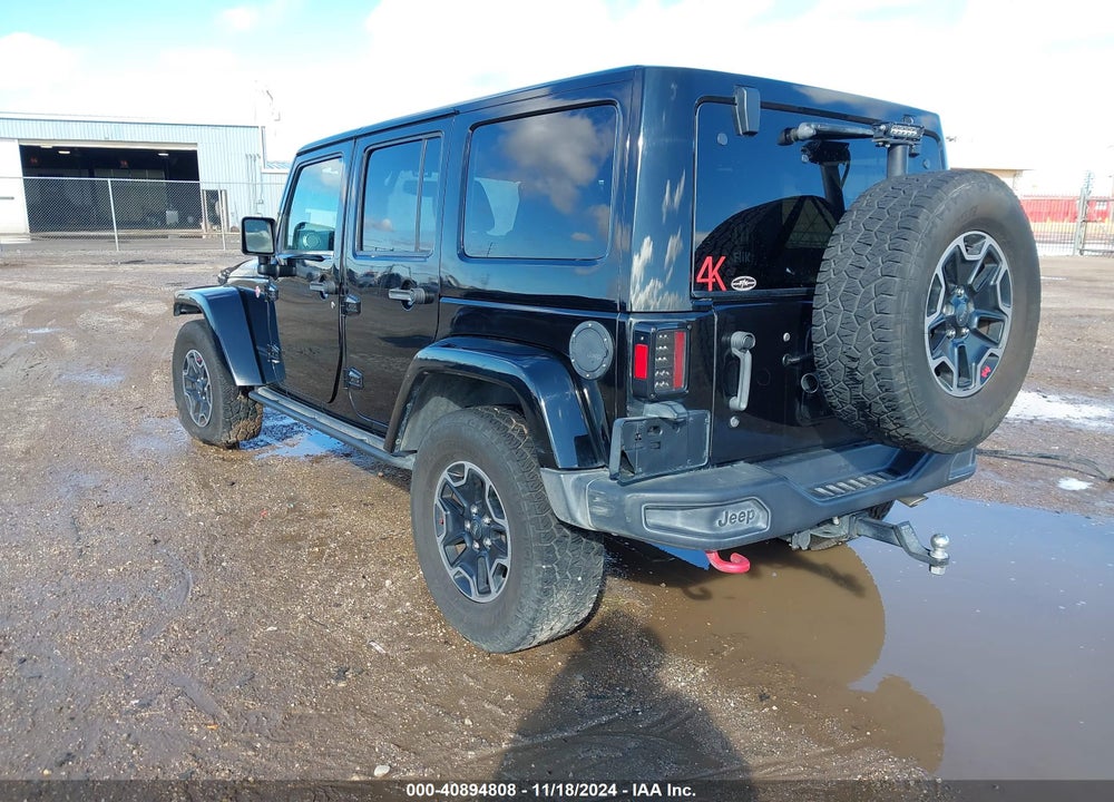 2016 JEEP WRANGLER UNLIMITED RUBICON HARD ROCK VIN: 1C4HJWFG3GL231037