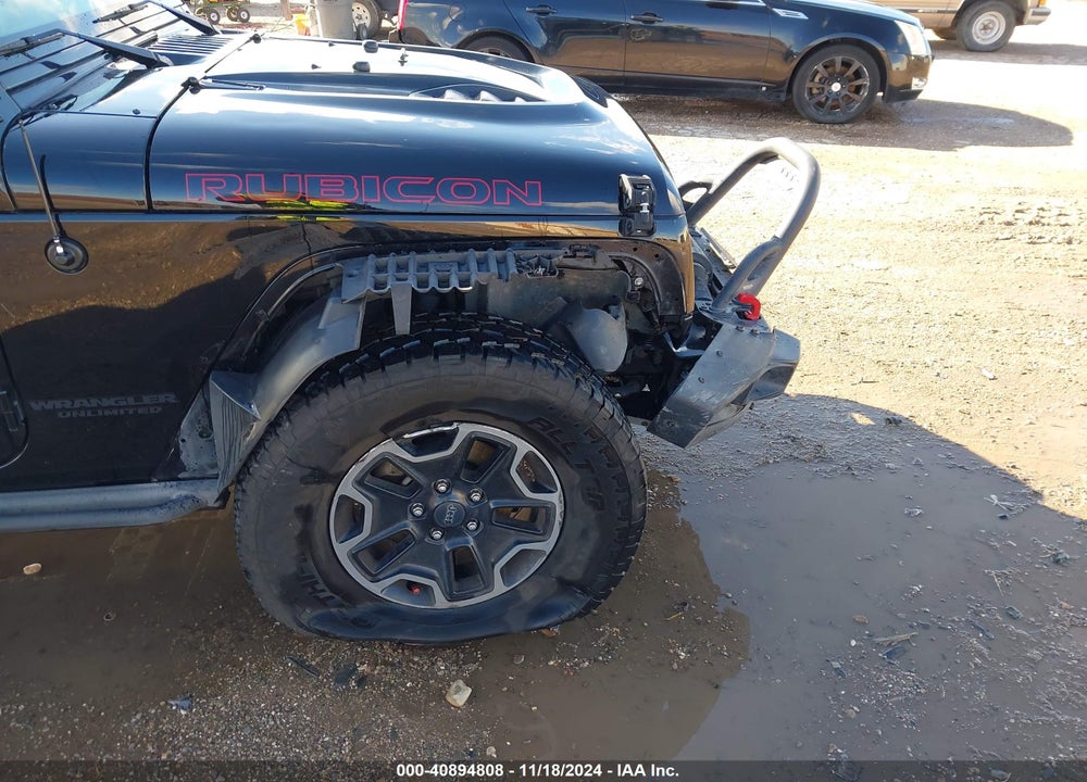 2016 JEEP WRANGLER UNLIMITED RUBICON HARD ROCK VIN: 1C4HJWFG3GL231037