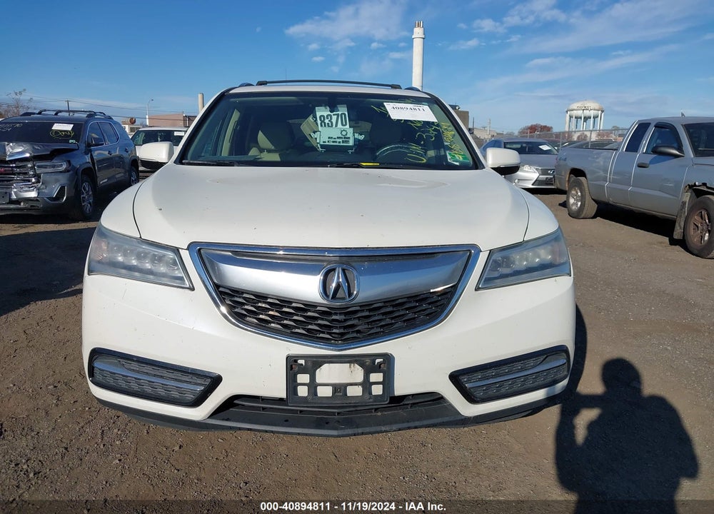 2015 ACURA MDX VIN: 5FRYD4H2XFB003243