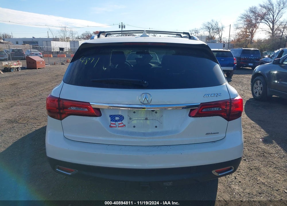2015 ACURA MDX VIN: 5FRYD4H2XFB003243