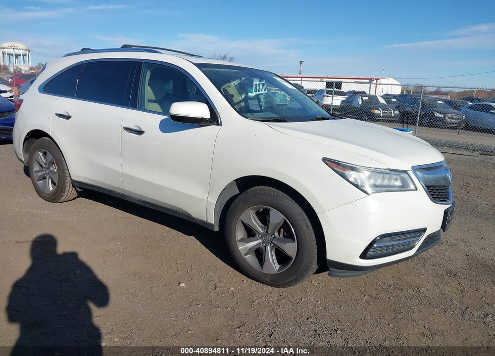 2015 ACURA MDX VIN: 5FRYD4H2XFB003243
