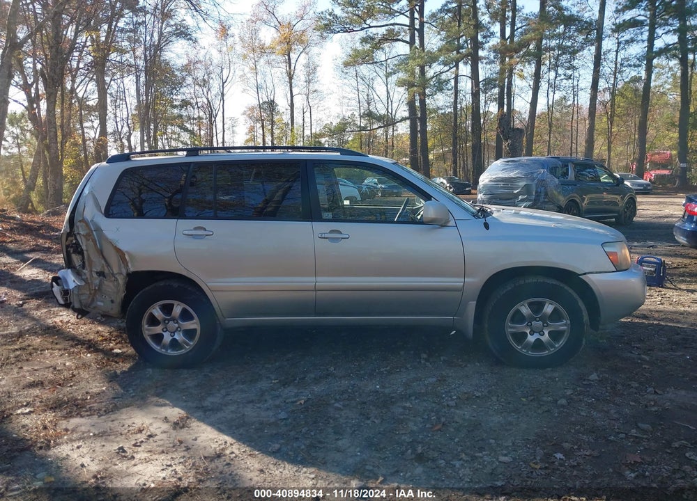 2005 TOYOTA HIGHLANDER V6 VIN: JTEEP21A950077960