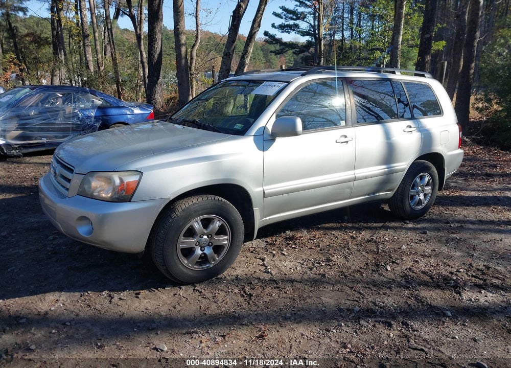 2005 TOYOTA HIGHLANDER V6 VIN: JTEEP21A950077960