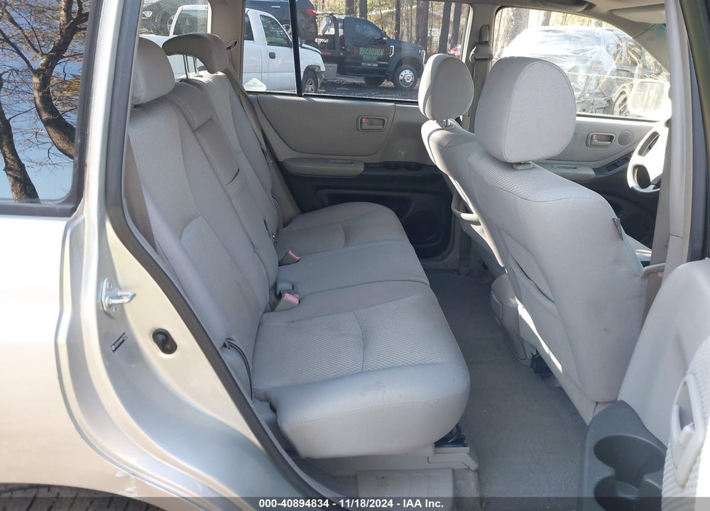 2005 TOYOTA HIGHLANDER V6 VIN: JTEEP21A950077960