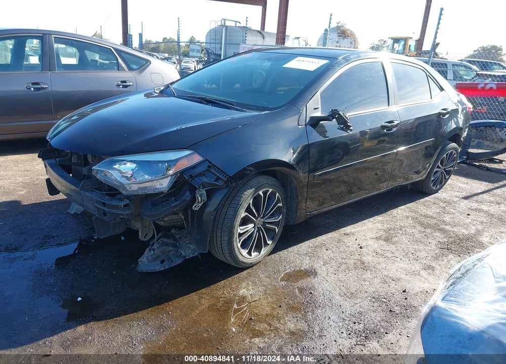 2016 TOYOTA COROLLA S PLUS VIN: 5YFBURHE2GP383604