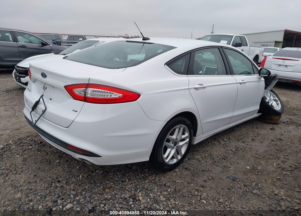 2014 FORD FUSION SE VIN: 1FA6P0H76E5376225